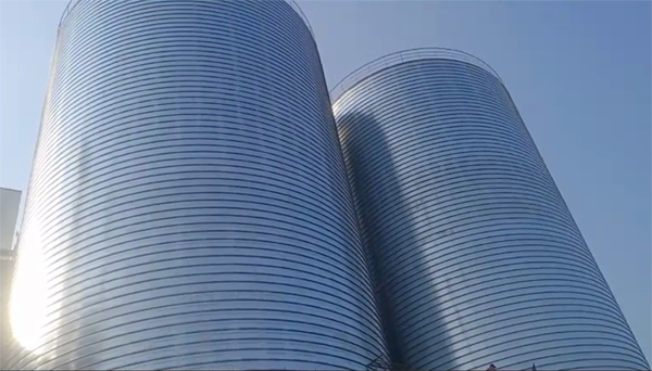 湘西2座混凝土高架卷板仓